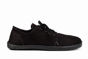 Pánské Boty Casual Ahinsa Bindu 2 Hemp Barefoot Černé | MFZ1756GG