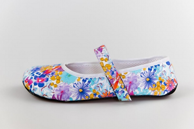 Dámské Baleríny Ahinsa Ananda Floral Barefoot Viacfarebný | TIU1064XN