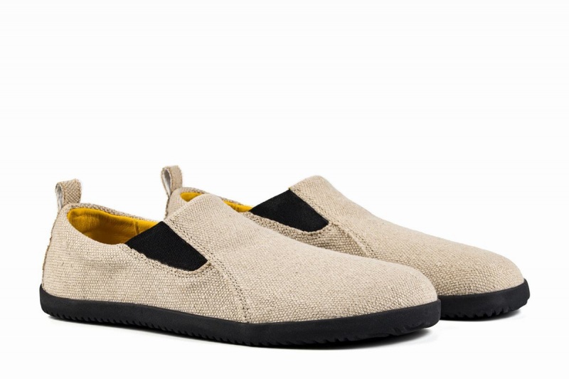 Dámské Slip On Tenisky Ahinsa Hemp Barefoot Béžový | GKA1777TQ