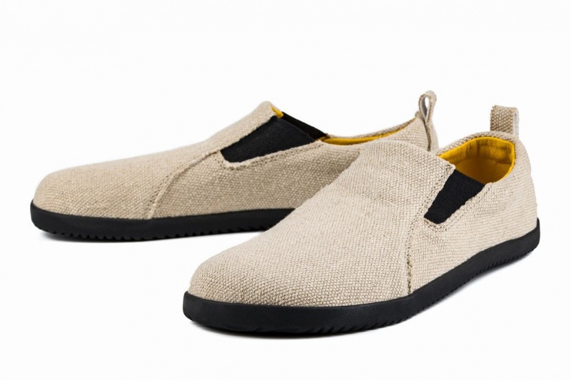 Dámské Slip On Tenisky Ahinsa Hemp Barefoot Béžový | GKA1777TQ