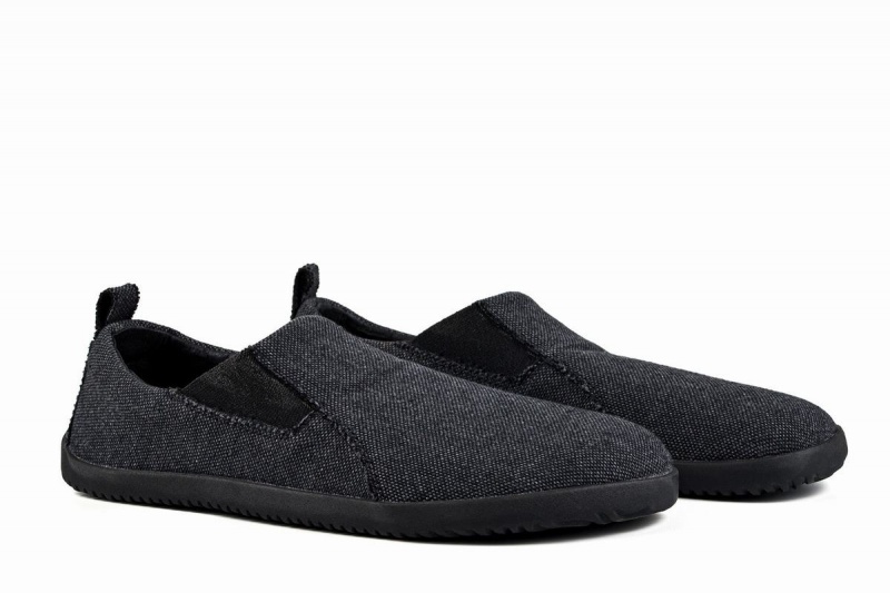 Dámské Slip On Tenisky Ahinsa Recycled Barefoot Tmavě Šedé | IBV1069OE