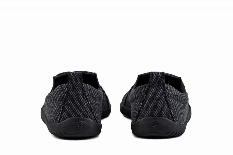 Pánské Slip On Tenisky Ahinsa Recycled Barefoot Tmavě Šedé | YXR1737ID